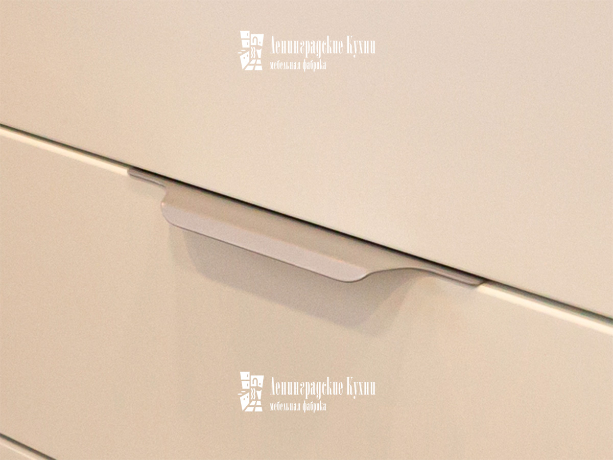 Кухня Майя белая и серая из МДФ, фото